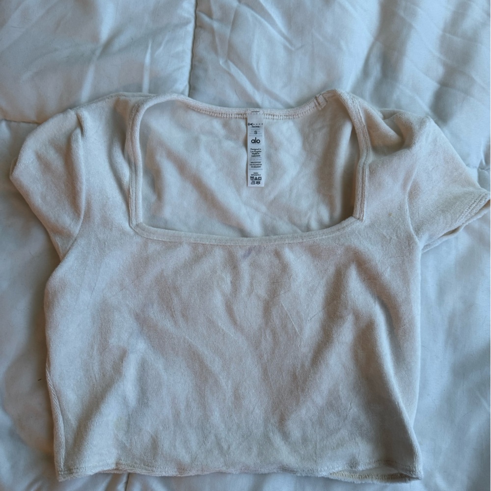 Alo Yoga | Terry Beachside Short Sleeve - Picture 2 of 7